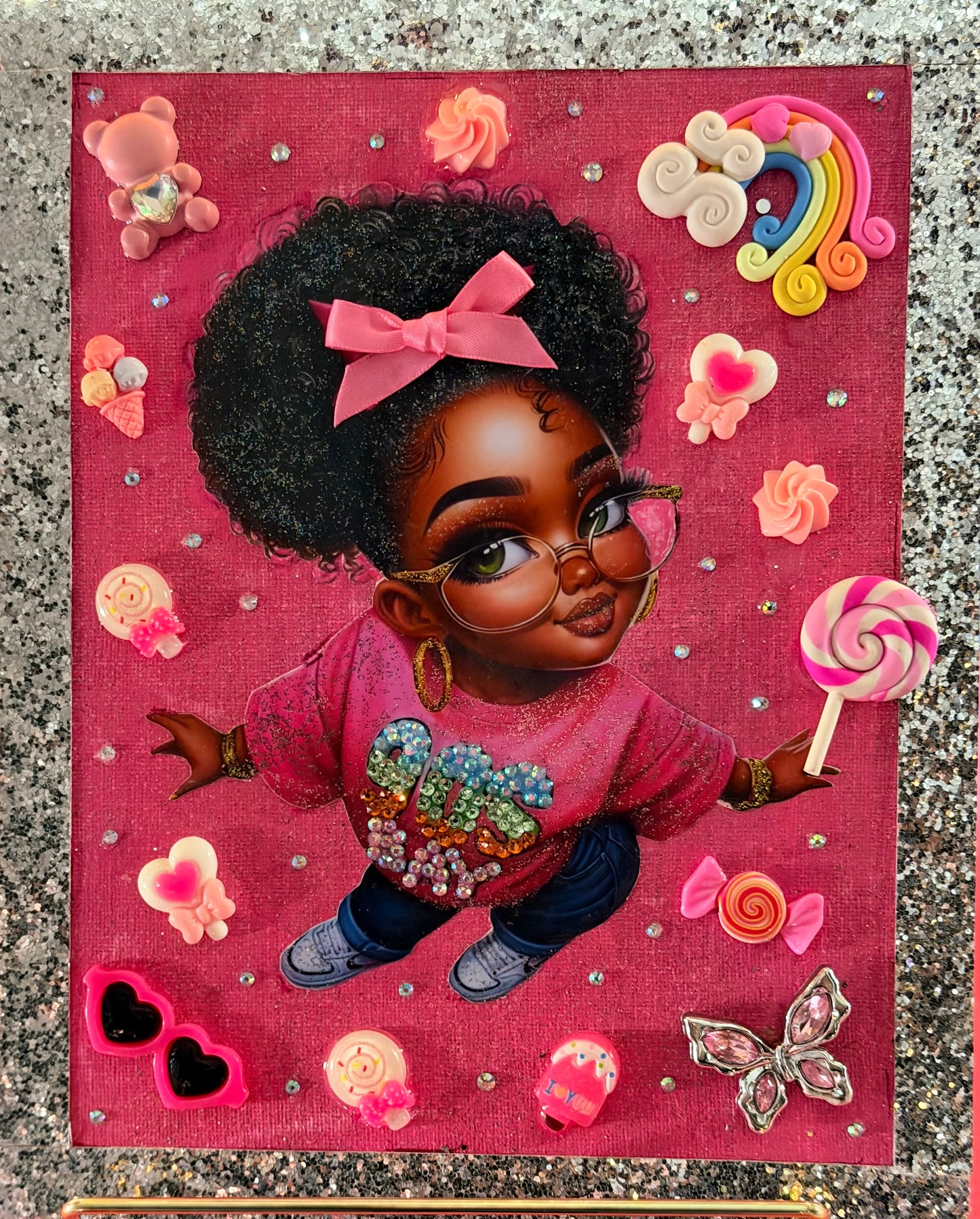 Canvas Bling 8x10